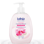 Lukjsa mydło 500ml z pompką - "Róża i proteiny"
