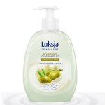 Lukjsa mydło 500ml z pompką - "Kremowa oliwka"