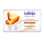 Luksja mydło w kostce 90g - "migdały i masło shea"