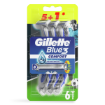 Gillette Blue 3-ostrza maszynka jednorazowa do golenia a’6 sztuk