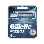 Gillette Mach Turbo 3-ostrza – zapas a’4 sztuk