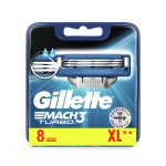 Gillette Mach Turbo 3-ostrza – zapas a’8 sztuk