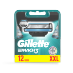 Gillette Mach 3-ostrza – zapas a’12 sztuk