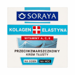 Soraya Kolagen + Elastyna Tłusty Przeciwzmarszczkowy krem na dzień i noc każdy typ skóry 50ml