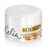Celia Kolagen Przeciwzmarszczkowy krem do Twarzy cera wrażliwa 50ml biały