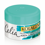 Celia Kolagen Przeciwzmarszczkowy krem do Twarzy cera normalna i mieszana 50ml niebieski
