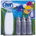 Air Menline odświeżacz 3x15ml + Urządzenie – „Deszczowa Wyspa"