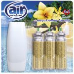 Air Menline odświeżacz 3x15ml + Urządzenie – „Wanilia"