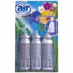 Air Menline odświeżacz 3x15ml zapas do Urządzenia – „Deszczowa Wyspa"