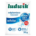 Ludwik Odplamiacz tlenowy w proszku do tkanin Białych 30g