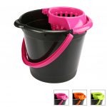 Ravi Dark Neon Wiadro z wyciskaczem 12L