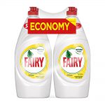 Fairy Płyn do mycia naczyń 2x900ml – „Cytryna”