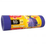 Paclan Zapachowe Worki na Śmieci 60L a'10 sztuk (Fioletowe)