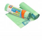 Ravi Eco Trend Worki do Segregacji Śmieci 35L a’15 sztuk (Zielone)