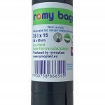 Romy Bags Worki na Śmieci 35L a'15 sztuk (Czarne)