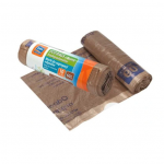 Ravi Eco Trend Worki do Segregacji Śmieci 60L a’10 sztuk (Brązowe)