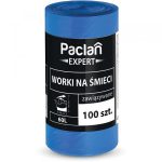 Paclan Expert Worki na Śmieci 60L a’100 sztuk (Niebieskie)
