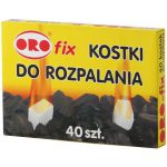 Oro Biała podpałka w kostce a'40 sztuk
