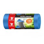 Kuchcik Extra Mocne Worki na Śmieci 120L a'25 sztuk (Niebieski)