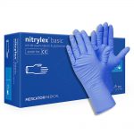 Rękawiczki Nitrylowe Niebieskie a’100 „S”