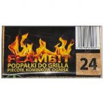 Podpałka w Kostce Szara a'24 sztuki
