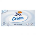 Foxy Cream Chusteczki higieniczne 4-warstwowe a'75 w kartonie