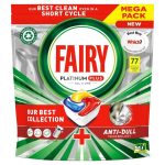 Fairy Platinum Plus All in One Tabletki do Zmywarki a'77 sztuk