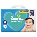 Pampers Pieluszki Jednorazowe 6-10kg a'90 sztuk '3'