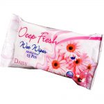 Deep Fresh Nawilżane chusteczki odświeżające a'15 sztuk