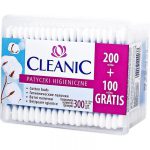 Cleanic Patyczki Higieniczne w zapasie a'200 sztuk + 100 sztuk gratis