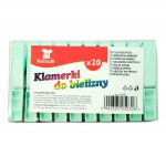Kuchcik Plastikowe Klamerki do Bielizny a'20 sztuk
