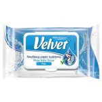 Velvet Nawilżony Papier toaletowy a’42 sztuki Pure