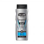 On Line żel pod prysznic Men 3w1 500ml - "Deep Blue"