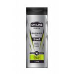 On Line żel pod prysznic Men 3w1 400ml - "Fresh Lime"