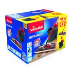 Vileda Ultramax zestaw (mop + kij + wiadro z wyciskaczem)