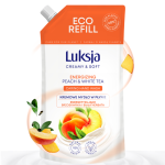 Luksja mydło 900ml zapas – „Brzoskwinia i Biała Herbata”