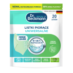 Dr.Beckmann Magic leaves listki piorące fresh breeze - uniwersalne 20szt