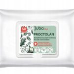 Luba Med Proctolan Nawilżany papier toaletowy na hemoroidy bezzapachowy a'50